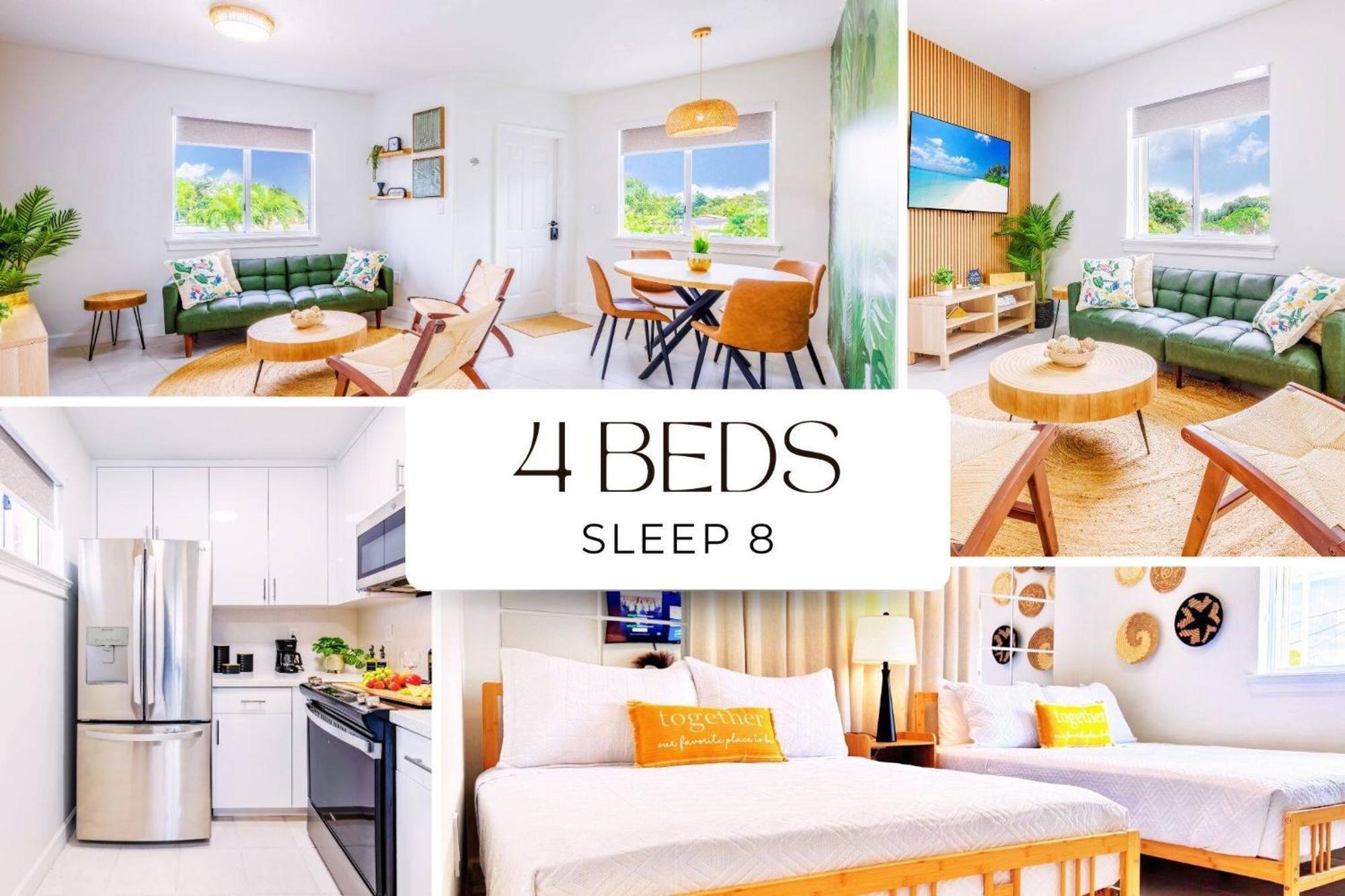Tropical | 8ppl | Location | Parking | Laundry Appartement